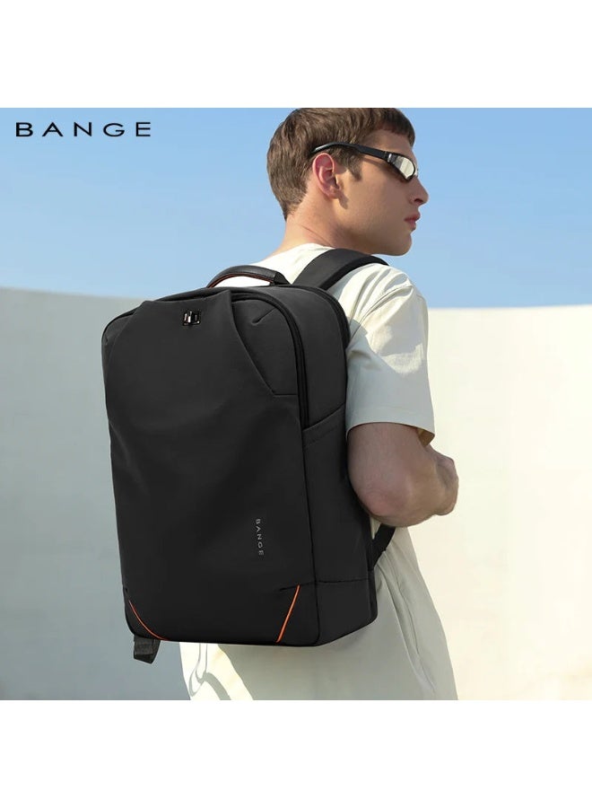 BANGE 8099 Black Hot Sell New Arrival Wholesale Soft Lightweight Waterproof Men Casual Laptop Backpack - Image 5